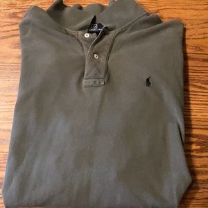 Polo Ralph Lauren- polo shirt. XL moss green. Nice